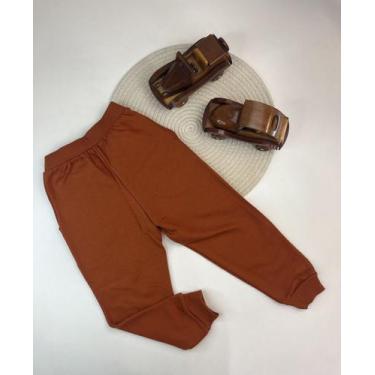 Imagem de Calça de Moletom Infantil Masculino Alakazoo Ref. 00497, 16, Telha