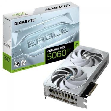 Imagem de Placa de Vídeo Gigabyte NVIDIA GeForce RTX 5060 Ti Eagle OC ICE, 8GB, 