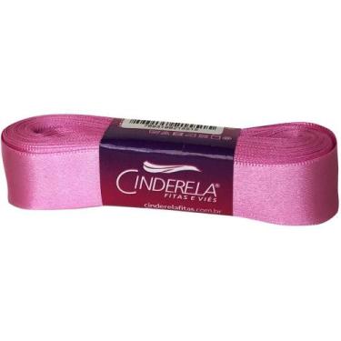 Imagem de Fita de Cetim 22MM 10M. Rosa Chiclete - Cinderela