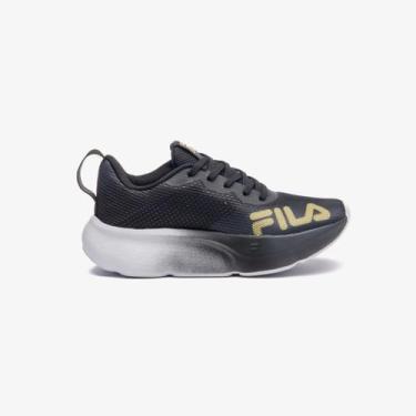 Imagem de Tênis Fila Maxxi DNA Infantil Preto Conforto e Estilo para os Pequenos