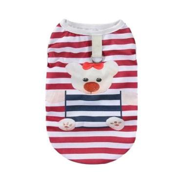 Imagem de Colete Refrescante De Verão Para Pets: Roupa Macia De Desenho Animado 