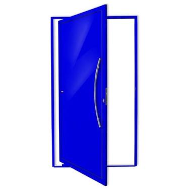 Imagem de Porta Pivotante Lambril Savana com Puxador Super 210cm x 120cm Brimak 