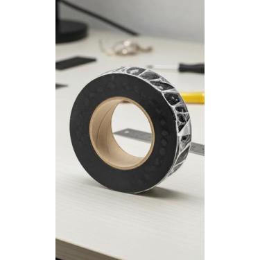 Imagem de Kit 10 Fitas Isolantes PVC 18mm x 20m Alta Aderência - Congratulations