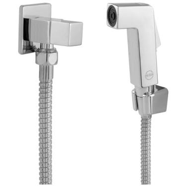 Imagem de Ducha Higiênica Super Luxo Quadrada Em Metal - Aromatec