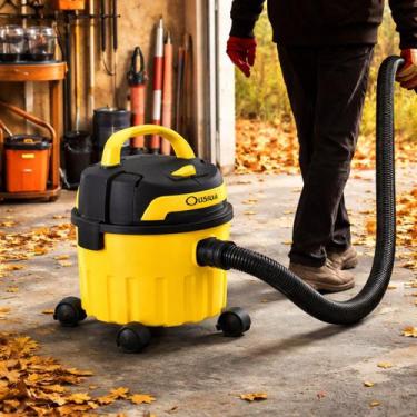 Imagem de Aspirador de Água e Pó 10L 1400W com Mangueira Acessórios Limpeza de P