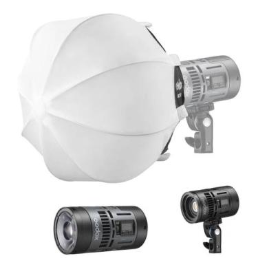 Imagem de Softbox Mini Balão Chines Lanterna 30cm Godox para Led RS60 MS60