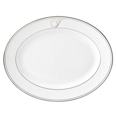 Imagem de Lenox Prato de jantar com monograma de platina da Federal