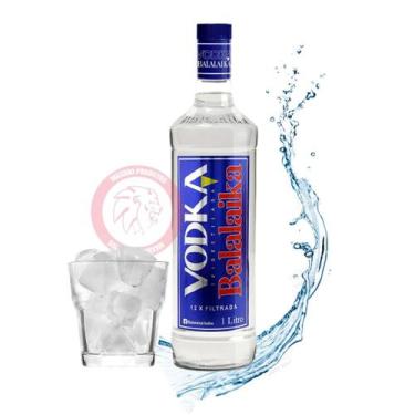 Imagem de Bebida Alcoólica Vodka Balalaika 1 Litro Original Exclusivo 12 Unidade