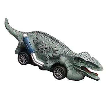 Imagem de Carro Dinossauro - Animal Pull Back Trucks Dinosaur | Mini Animal Push Back Cars Dinosaur Game Monstros Coloridos para Crianças de 3 a 8 Anos Presentes de Aniversário de Natal Aocate