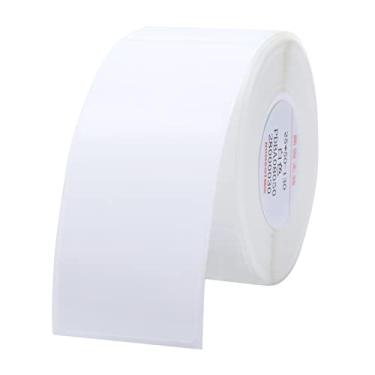 Imagem de LUGU o Térmico Papel de Etiqueta pa D101 Impresso de Etiquetas Código de Bar s Preço Tamanho Nome Etiquetas em B nco À Prova D' Água Resistente a sgos 25x50mm 130Folhas/Rolo pa