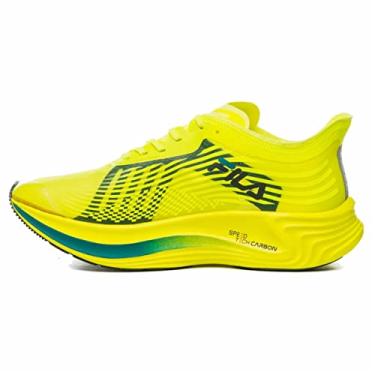 Imagem de Tênis Racer Carbon Fila Masculino Running Cor:Amarelo;Tamanho:44