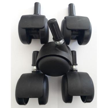 Imagem de Rodizio Para Cadeira De Escritório Roda De Nylon Kit S90 G