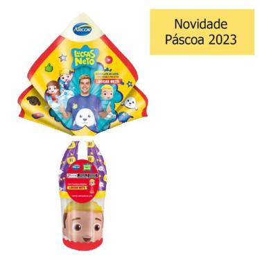 Boneco Luccas Neto Pascoa no Ovo 17cm - Rosita