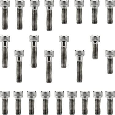 Imagem de Kit parafusos inox tampa motor lateral esquerda+direita Biz125 2006 KS/ES/EX/+ em diante