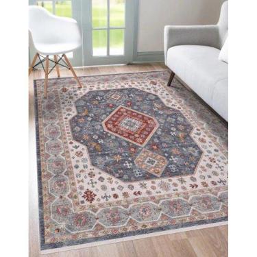 Imagem de Tapete Turco Para Sala Coliseo 06 -250 x 310cm Cinza