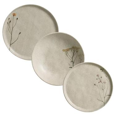 Imagem de Conjunto de Pratos Campestre 18 Peças Porto Brasil