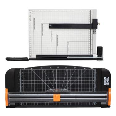 Imagem de Kit Guilhotina A4/A5 Para 10 Folhas + Refiladora De Papel A4/A5 Para 10 Folhas