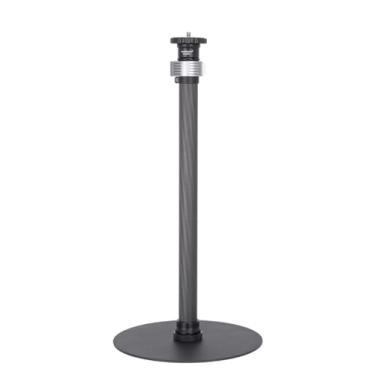 Imagem de koolehaoda Monopé de base redonda de 71 cm, monopé de mesa, monopé de fibra de carbono de tubo de 32 mm para câmeras DSLR Canon, Sony, Nikon e luz de vídeo (ST-2070)