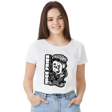 Imagem de Camisa Camiseta Babylook Feminina T-Shirt 100% Algodão Game Batata Fri