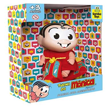 Imagem de Boneca Turma da Mônica Mini Scooter 19 Cm Motinha , Samba Toys 1113, +3 Anos - 148308