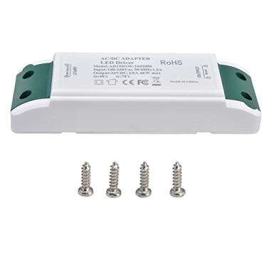 Imagem de Driver de LED 24V 48W, driver de fonte de alimentação de LED, corrente constante do transformador de LED para luzes de gabinete de luz de tira LED internas AC100-240V