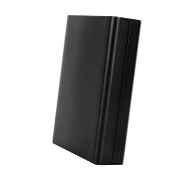 Imagem de Caixa de Perfil de Alumínio, Caixa de Projeto Eletrônico para Diy 100 * 71 * 25mm, Com Parafusos para Processo de Tratamento de Oxidação de Jateamento de Areia