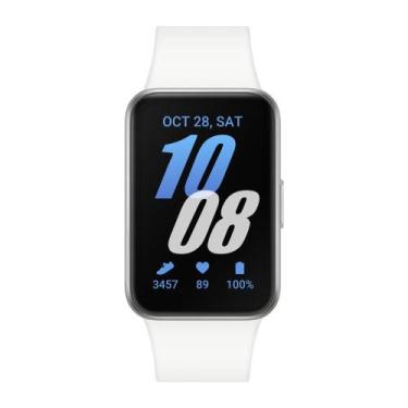 Imagem de Relógio Smartwatch Samsung Galaxy Fit3 Display 1.6" Prata - Samsung Ce