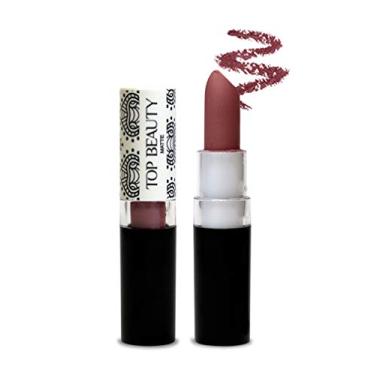 Imagem de Batom Matte Dry Lip Top Beauty 3, 5Gr Cor 01, Top Beauty