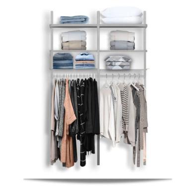 Imagem de Arara de parede plus - 1,30m - Casa Expressa