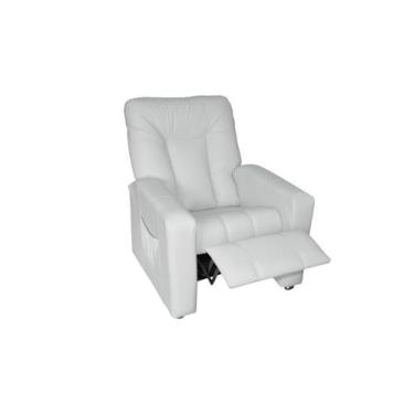 Imagem de Poltrona Papai Reclinável Pallas MX5 Sintetico Branco Matrix