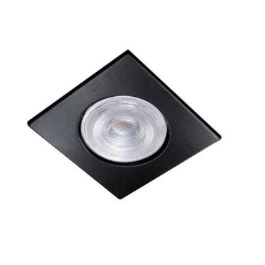 Imagem de Spot Embutir 5w Quadrado 6500k Preto - Startec