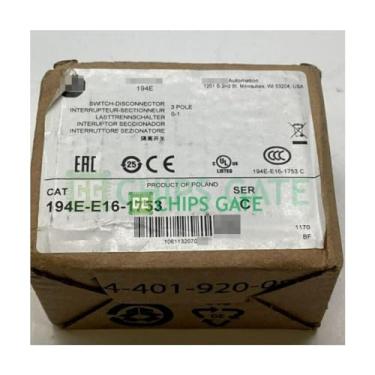 Imagem de Interruptor de desconexão Ser 194E-E16-1753 50/60 HZ 16A 600VAC em caixa