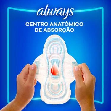 Imagem de Absorvente Always Super Proteção Seca Com Abas 32 Unidades, 32