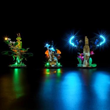 Imagem de MENZAVA LED Light Set Compatible with 21342 The Insect Collection Ideas Building Blocks Model - Model Set NOT Included