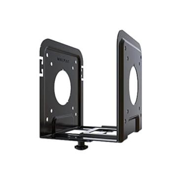 Imagem de Mount Plus D-06-03 Suporte de parede ajustável super amplo | Montagem na parte traseira da TV e do monitor | leitores de DVD, caixas de cabo, receptores, caixa superior, console de jogos como PS3, PS4, PS5