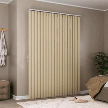 Imagem de Persiana vertical tecido kit 02 1,20 x 2,00 (2,40x2,00) - Cores - CRIS