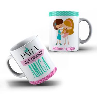 Imagem de Caneca Xícara Personalizada Amizade Para Uma Grande Amiga Melhores Ami