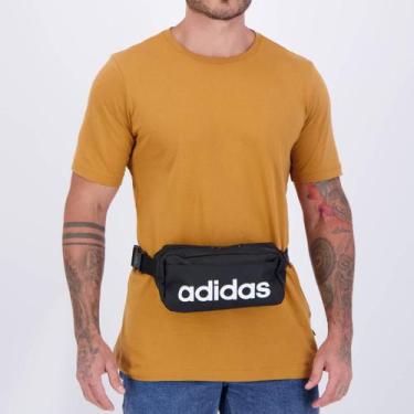 Imagem de Pochete Adidas Linear Preta, Único