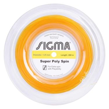 Imagem de Corda Sigma Super Poly Spin 17L 1.25 mm - Rolo com 200 metros Dourada