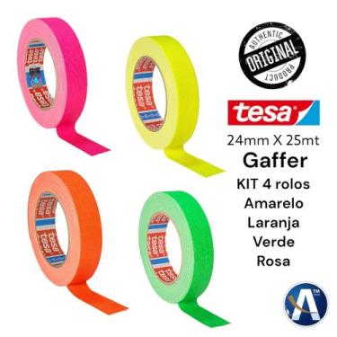 Imagem de Fita tecido Gaffer Tesa 24mm X 25m