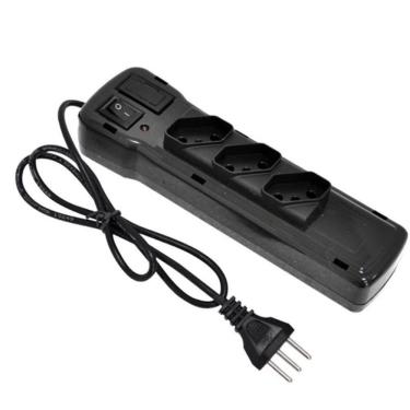 Imagem de Filtro Extensão Régua 3 Tomadas Cabo 3 Metros FLK03DABS3M KITEC