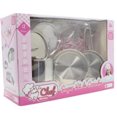 Imagem de Jogo Panelinha Infantil 9 Peças SHINY TOYS