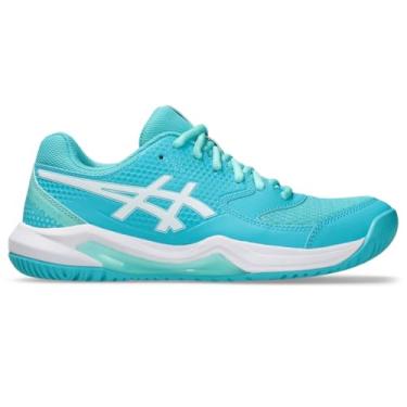 Imagem de ASICS Tênis feminino Gel-Dedicate 8 Pickleball, Energy Aqua/Branco, 40