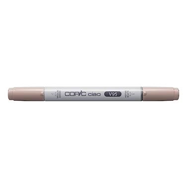Imagem de COPIC Marcador CIAO Ponta Dupla Redonda e Chanfrada, Cor V95 Light Grape, 1 unidade