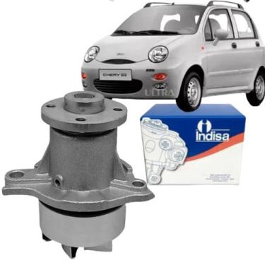 Imagem de Bomba Água Motor para Chery QQ 1.1 - 2010 a 2015 (Indisa 951002)