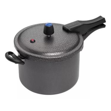 Imagem de Panela de Pressão Conecta Fechamento Externo 6L Grafite Ramos - AG Ram