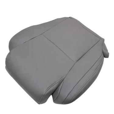 Imagem de Vigoraze Capa de assento de substituição de couro da parte inferior do motorista cinza compatível com Toyota Tundra & Sequoia 2007 2008 2009 2010 2011 2012 2013