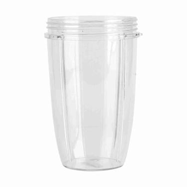 Imagem de Caneca de reposição de copo de plástico BPA para tampas extratoras de 900 W e liquidificadores, 510 g, 680 g, 940 ml, capacidade para lava-louças, transparente (680 g)