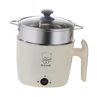 Imagem de Bothyi Panela Elétrica para Cozinhar Macarrão E Massas, Branco com Vaporizador