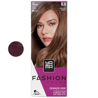 Imagem de Coloração Yama Fashion Color Tintura Tinta Cabelo Creme Mini Kit 6.4 L